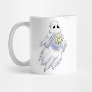 Ghost Halloween Banana Mug